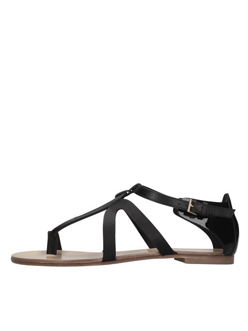 Sandali in pelle e vernice GREYMER | OUT 3 005 MONIA VIT.NERO